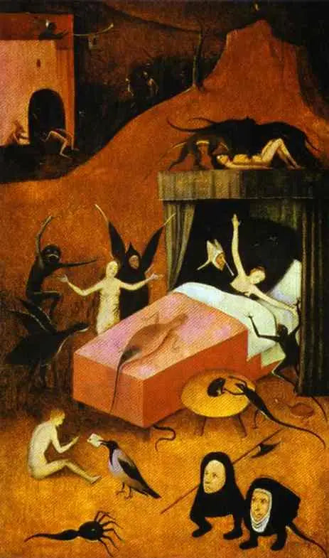 La mort du réprouvé - Hieronymus Bosch - Alpha Reproduction