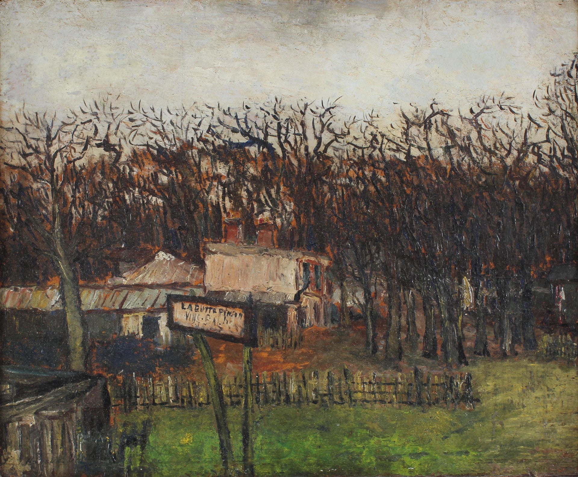 Butte Pinson, Montmagny - Maurice Utrillo