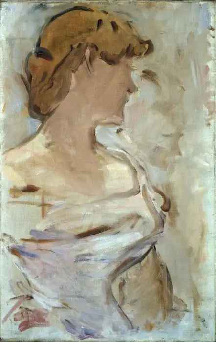 बैल पर - मार्गरिट डे कॉन्फ्लांस बैल की पोशाक में - Édouard Manet