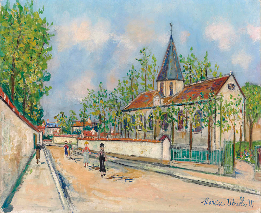 Église d'Eaubonne (1937) - Maurice Utrillo