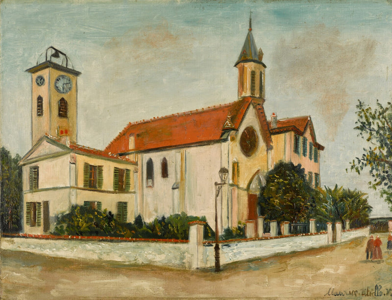Église de Beaulieu (1916) - Maurice Utrillo
