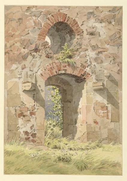 Ruine de la porte d'Heiligen Kreuz, Meissen - Caspar David Friedrich