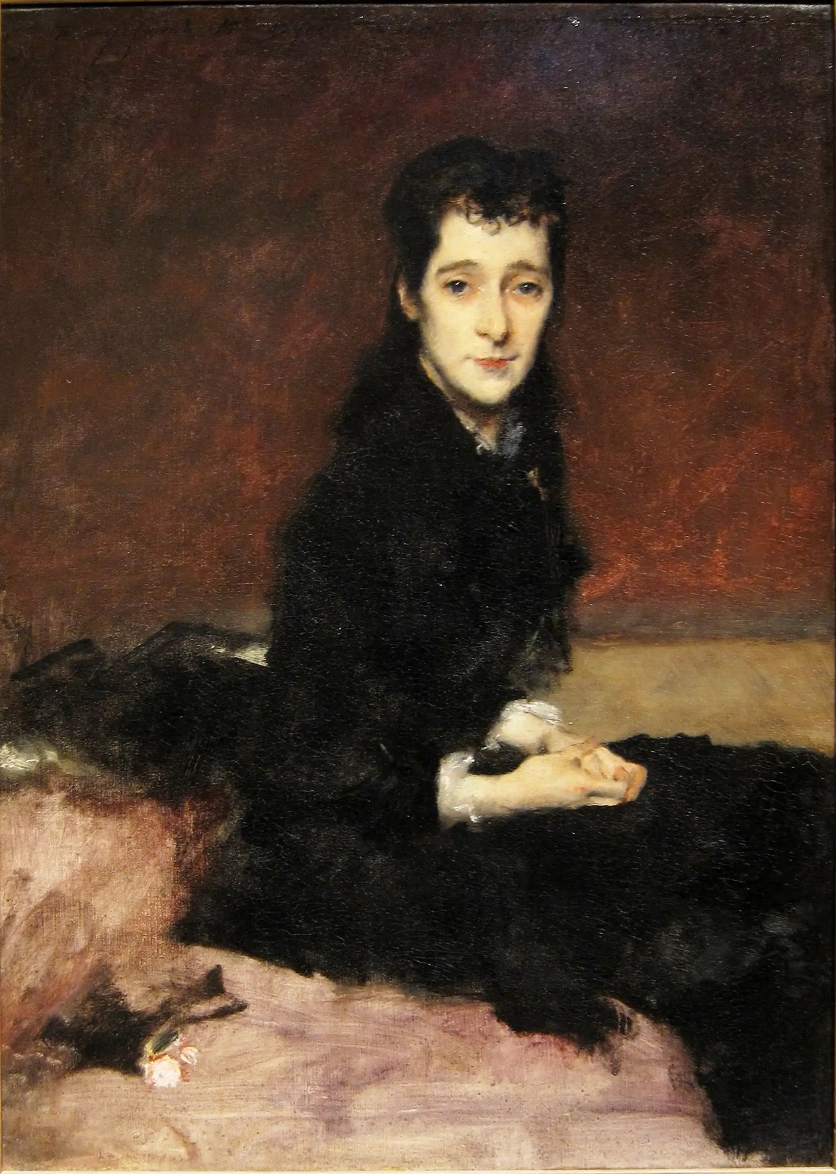 Reproduction du tableau « Mme Charles Gifford Dyer (Mary Anthony) - John Singer Sargent » par Alpha Reproduction en peinture à l’huile