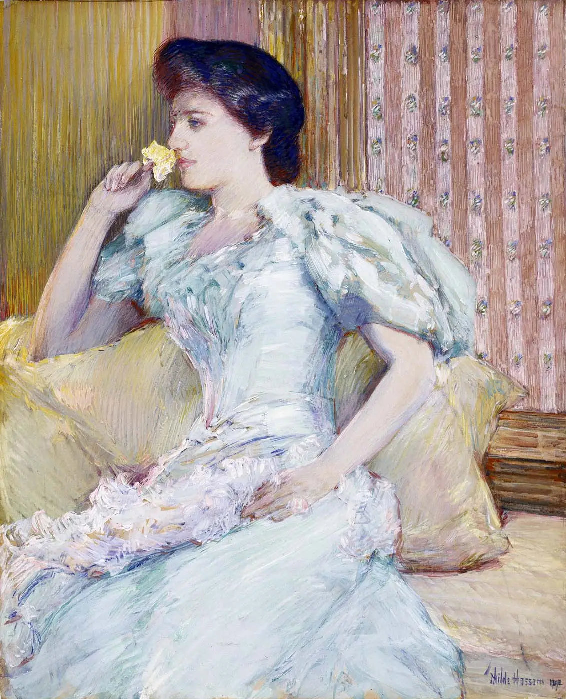 Lillie (Lillie Langtry) - Childe Hassam - Alpha Reproduction