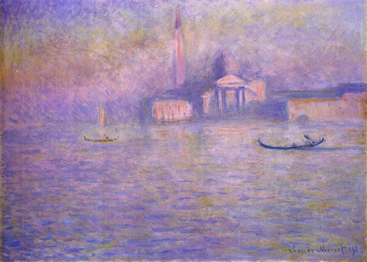 « San Giorgio Maggiore » – क्लॉड मोनेट (1908)
