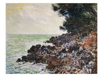 Reproduction du tableau « La pointe du cap Martin - Claude Monet » par Alpha Reproduction en peinture à l’huile