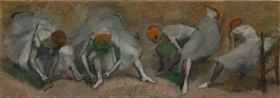 Reproduction du tableau « Frise des Danseurs - Edgar Degas » par Alpha Reproduction en peinture à l’huile