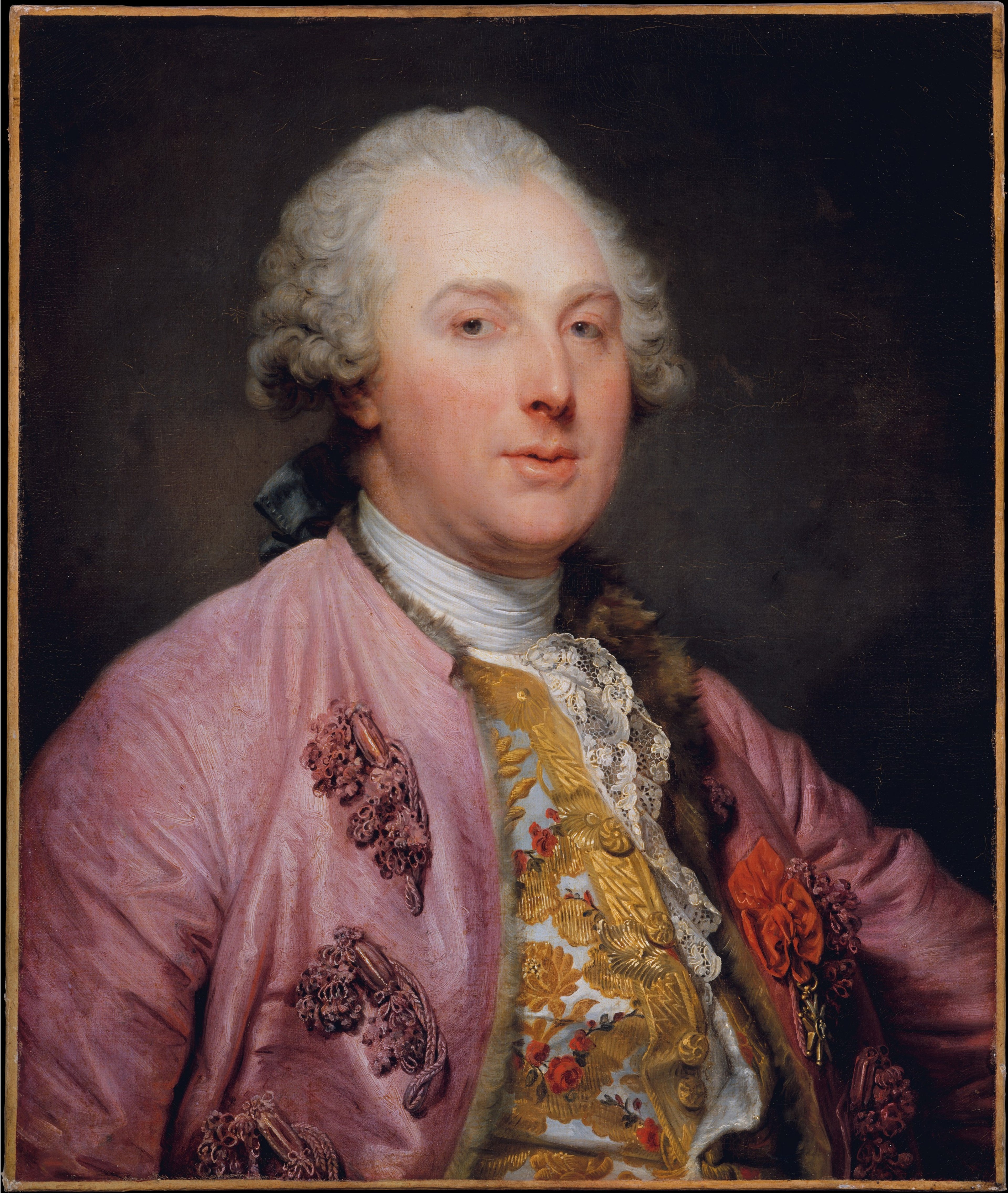 Portrait de Charles Claude de Flahaut de La Billarderie (Comte d’Angiviller) - Jean-Baptiste Greuze - Alpha Reproduction