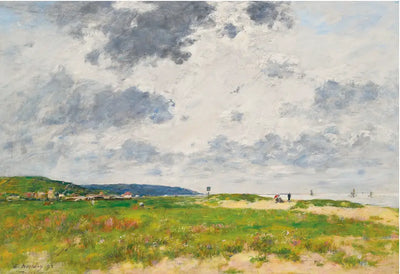 Reproduction du tableau « Deauville, La Dune - Eugène Boudin » par Alpha Reproduction en peinture à l’huile