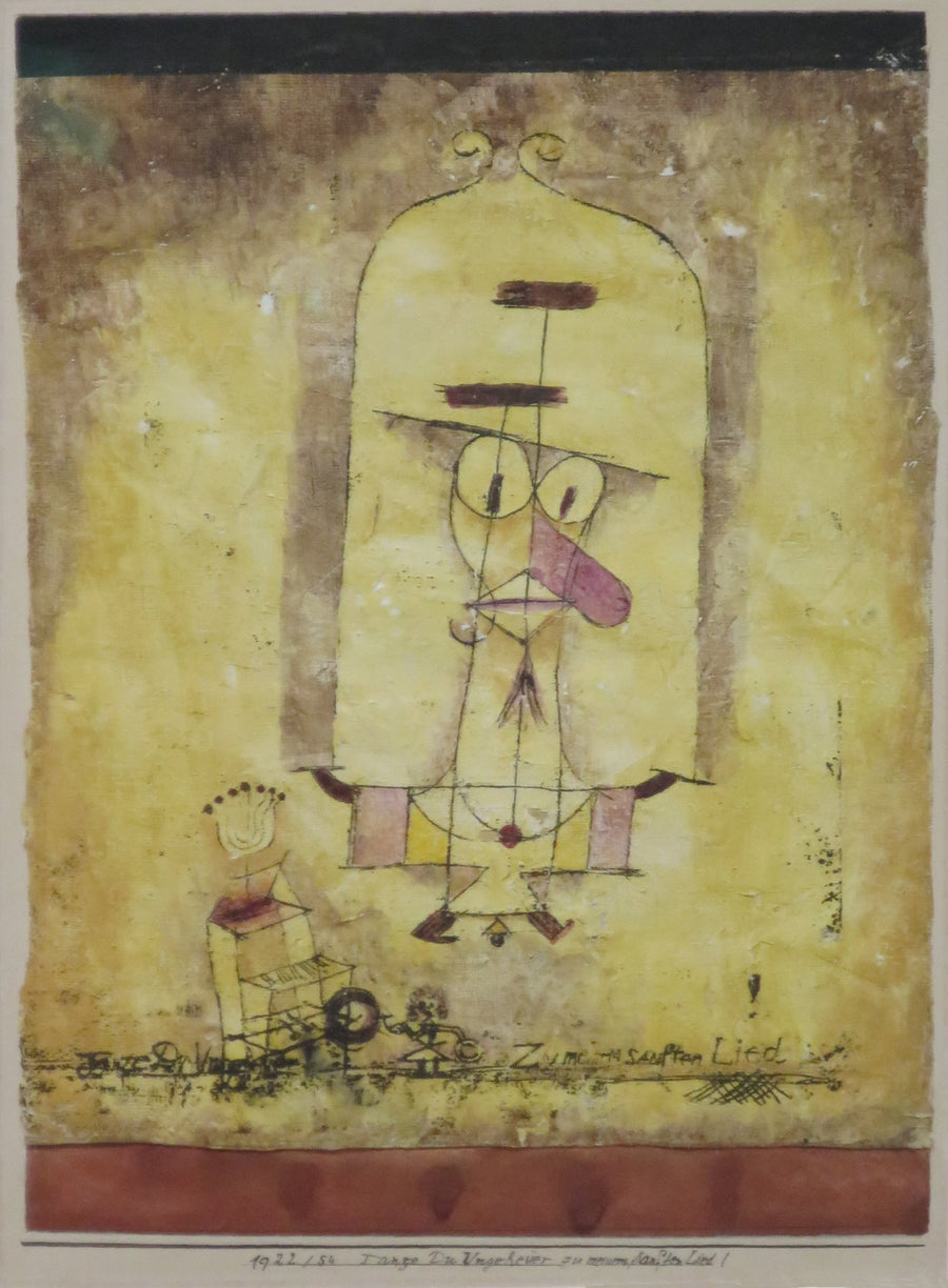 Dance You Monster to My Soft Song! - Paul Klee