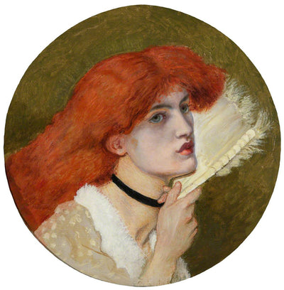 Jane Burden Mme William Morris (1839-1914) - Dante Gabriel Rossetti - Alpha Reproduction