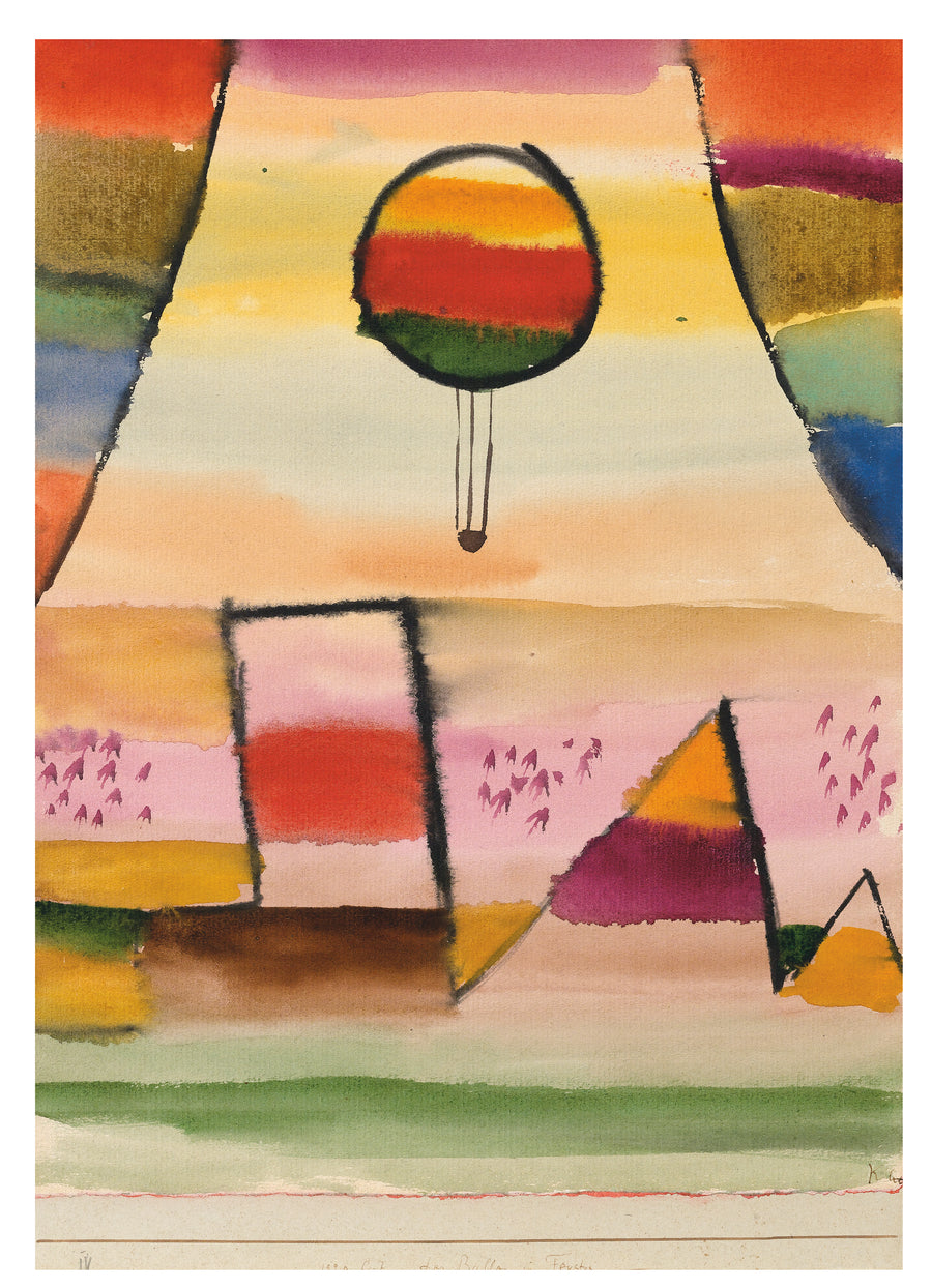 Der Ballon im Fenster, 1929 - Paul Klee