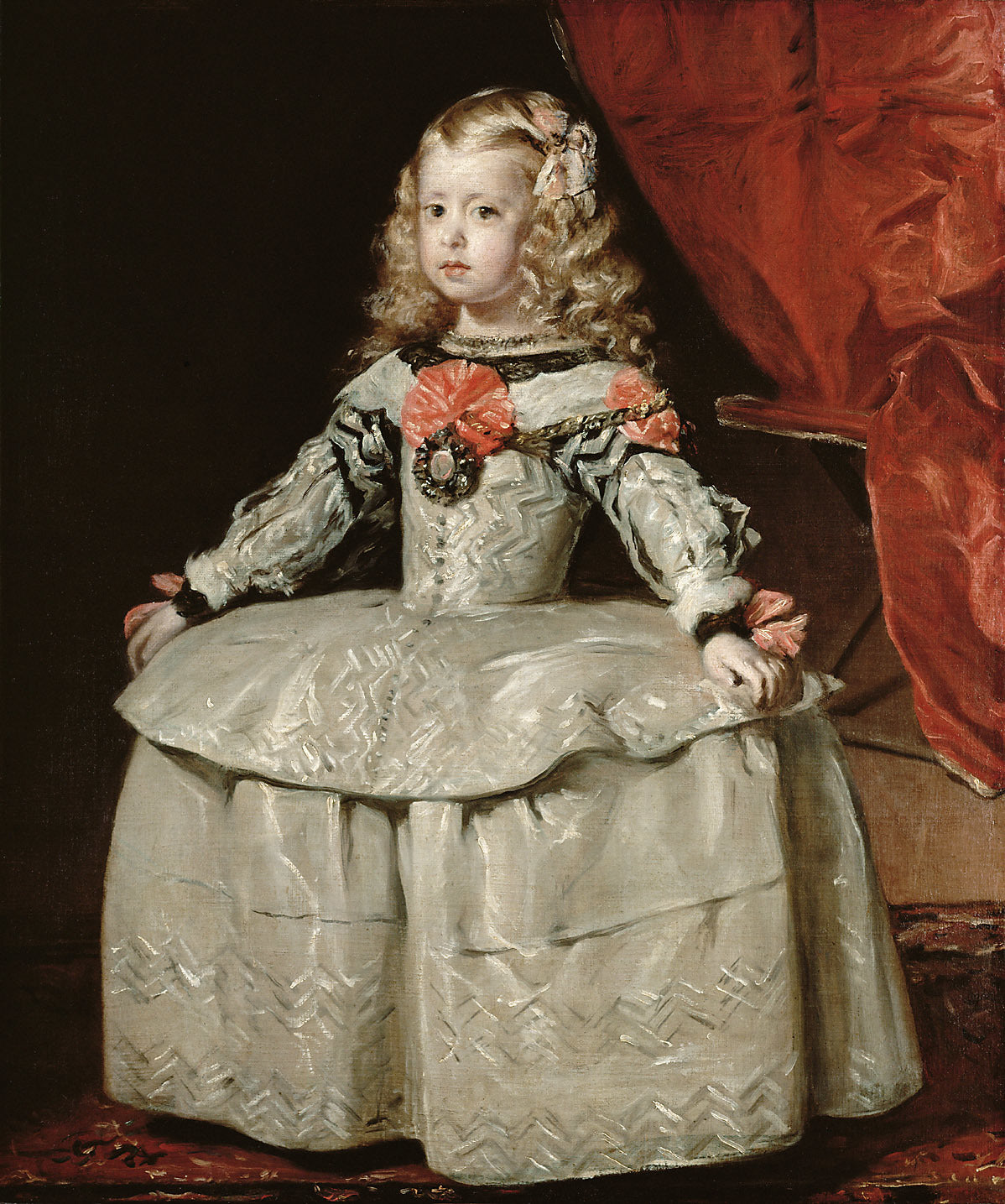 L’Infante Marguerite en robe blanche - Diego Velázquez - Alpha Reproduction