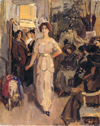 Défilé de mode chez Hirsch - Isaac Israëls - Alpha Reproduction
