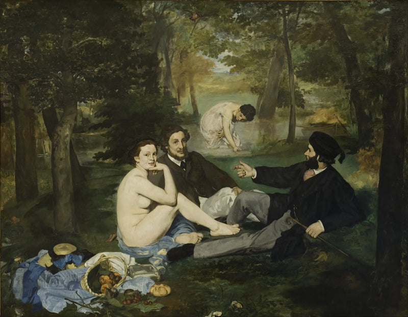 घास पर नाश्ता - Édouard Manet