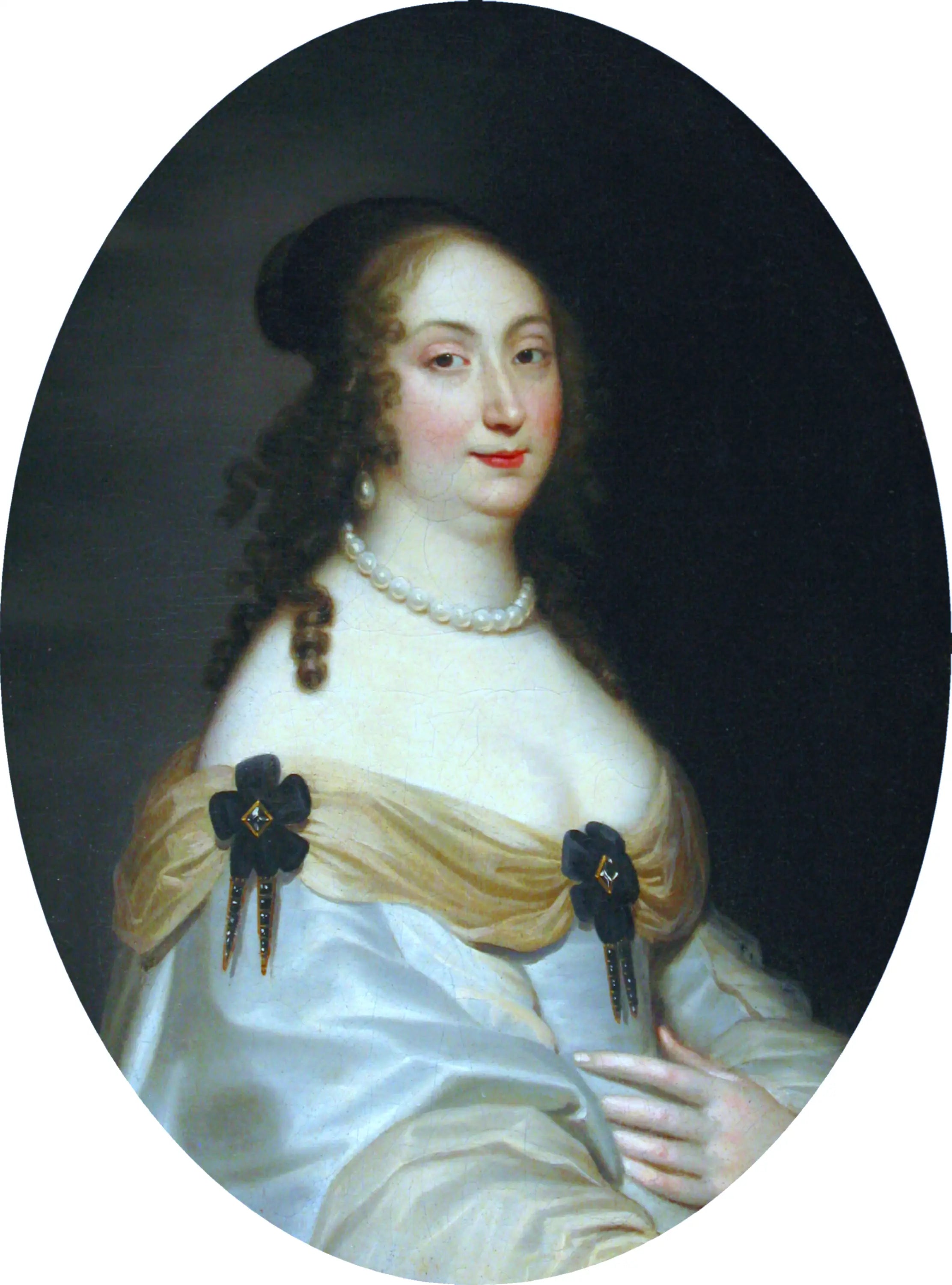 Portrait de Marie-Louise de Gonzague (détail). - Juste d’Egmont - Alpha Reproduction