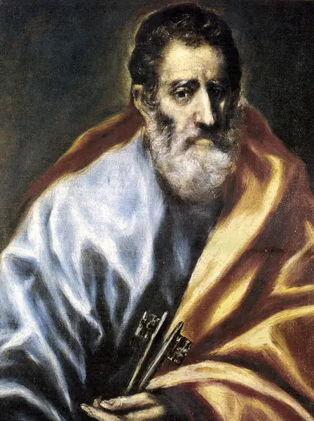 Saint Pierre - El Greco - Alpha Reproduction