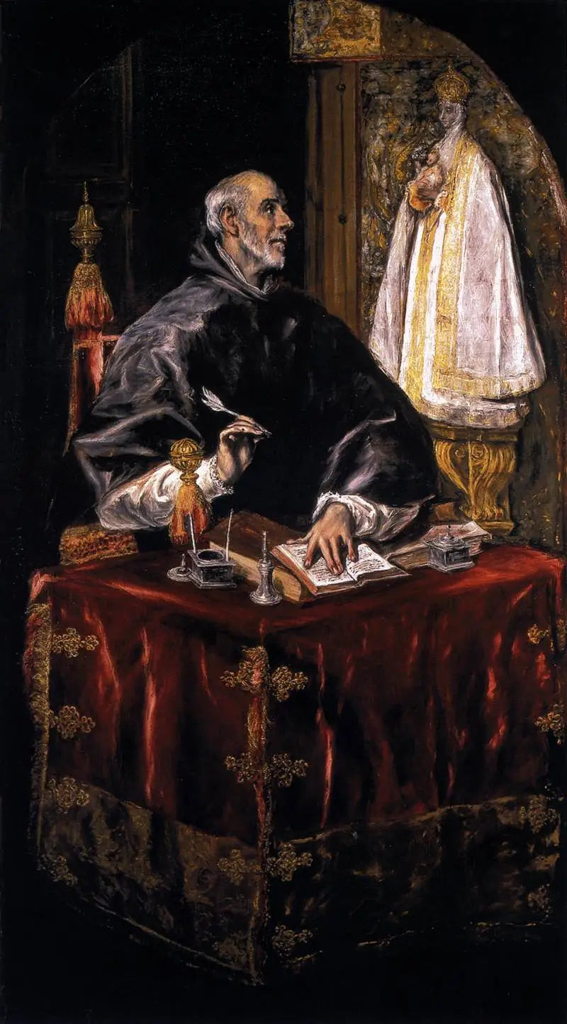Saint Ildefonse - El Greco - Alpha Reproduction