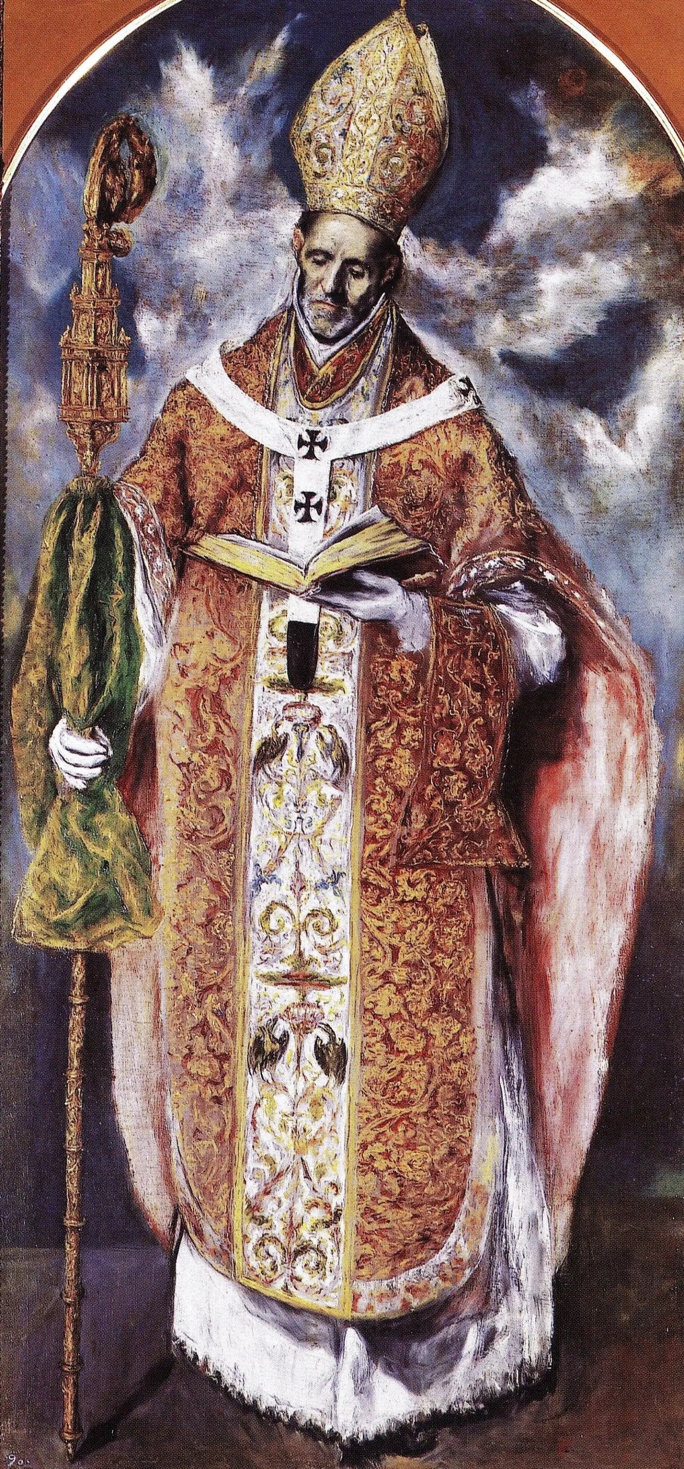 Saint Ildefonse de Tolède - El Greco - Alpha Reproduction