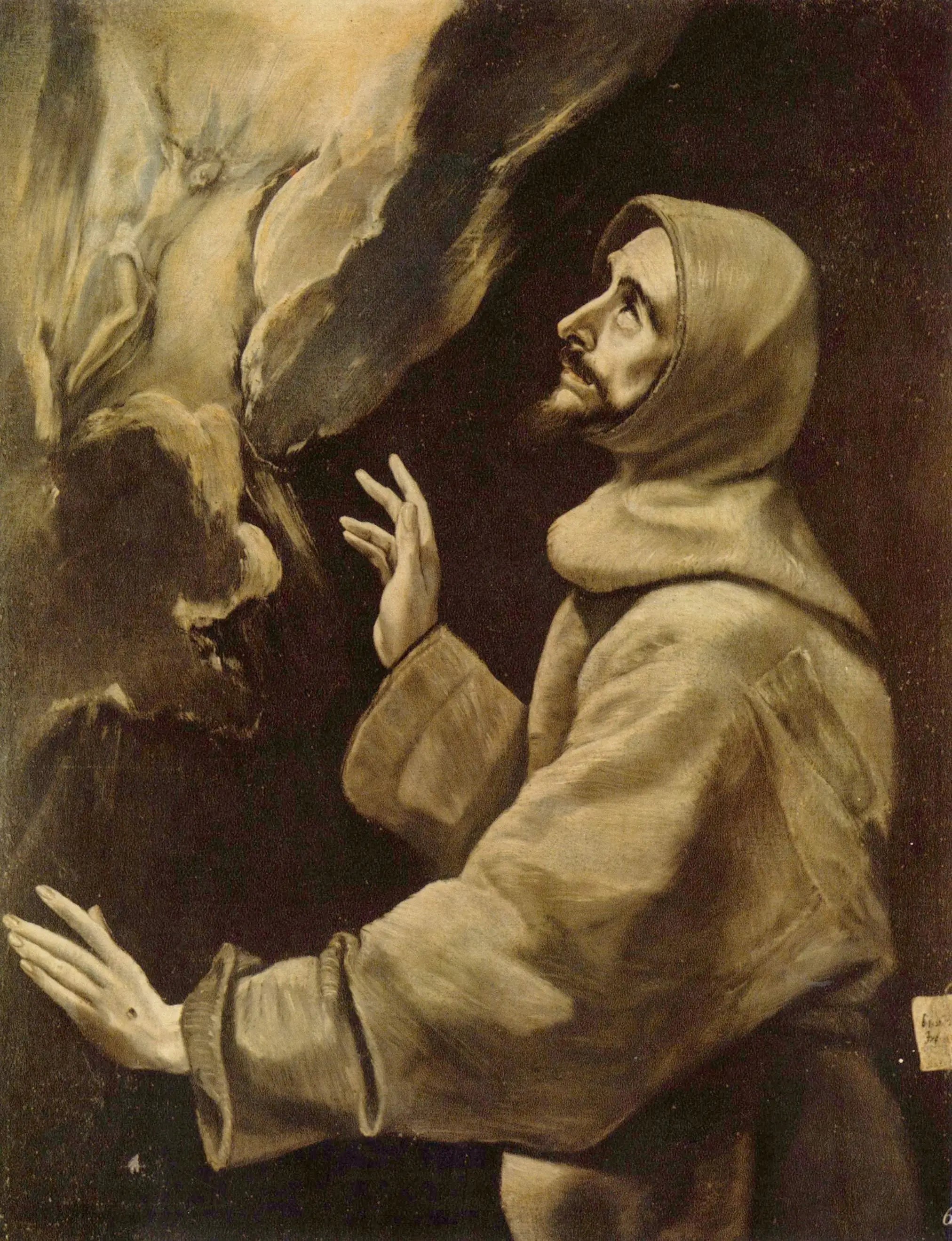 Saint François recevant les stigmates - El Greco - Alpha Reproduction