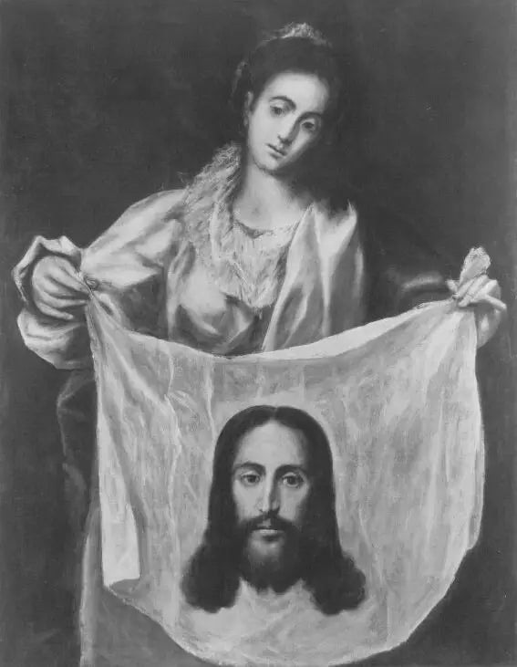 Sainte Véronique tenant le voile - El Greco - Alpha Reproduction