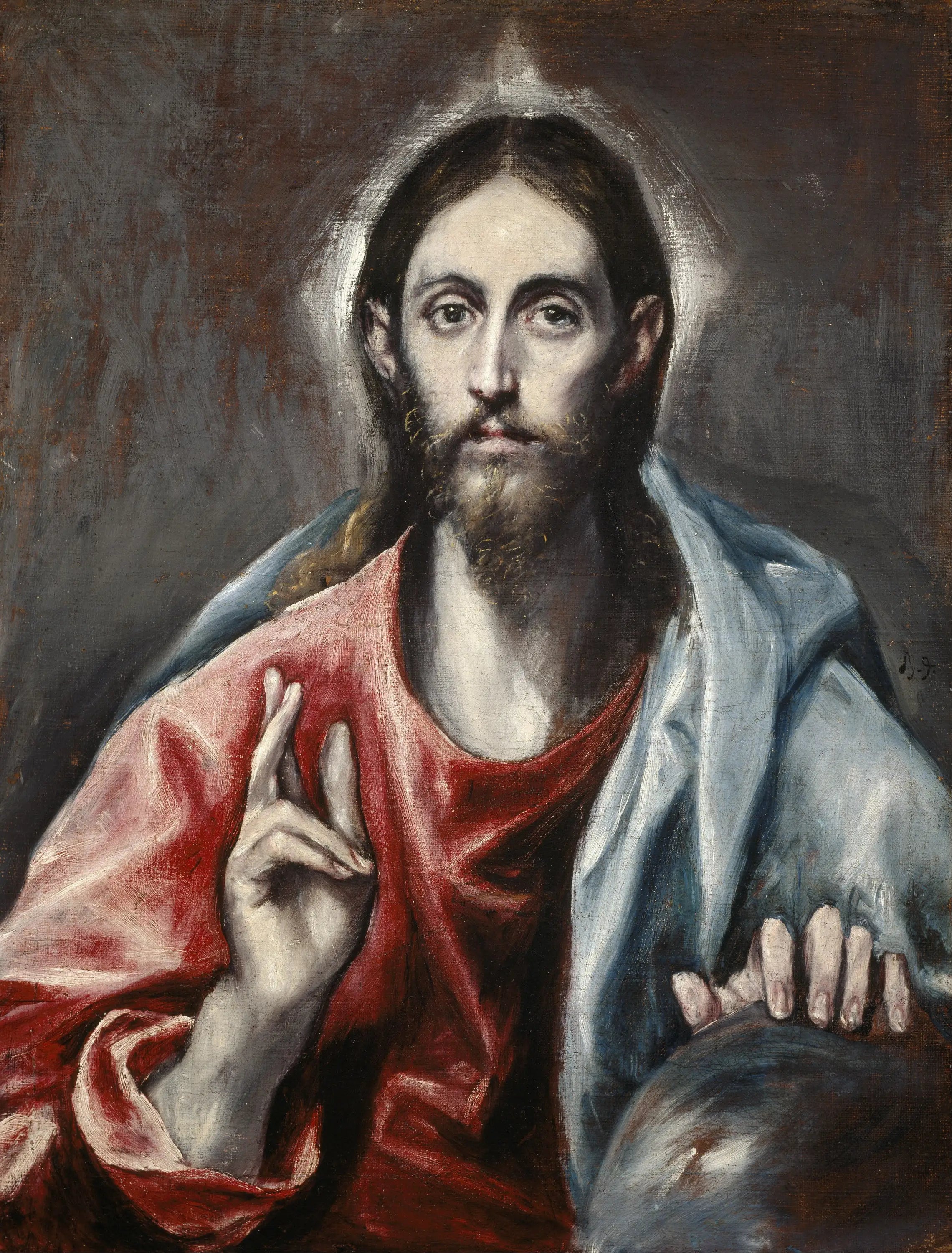 Le Christ bénissant le Sauveur du monde - El Greco - Alpha Reproduction