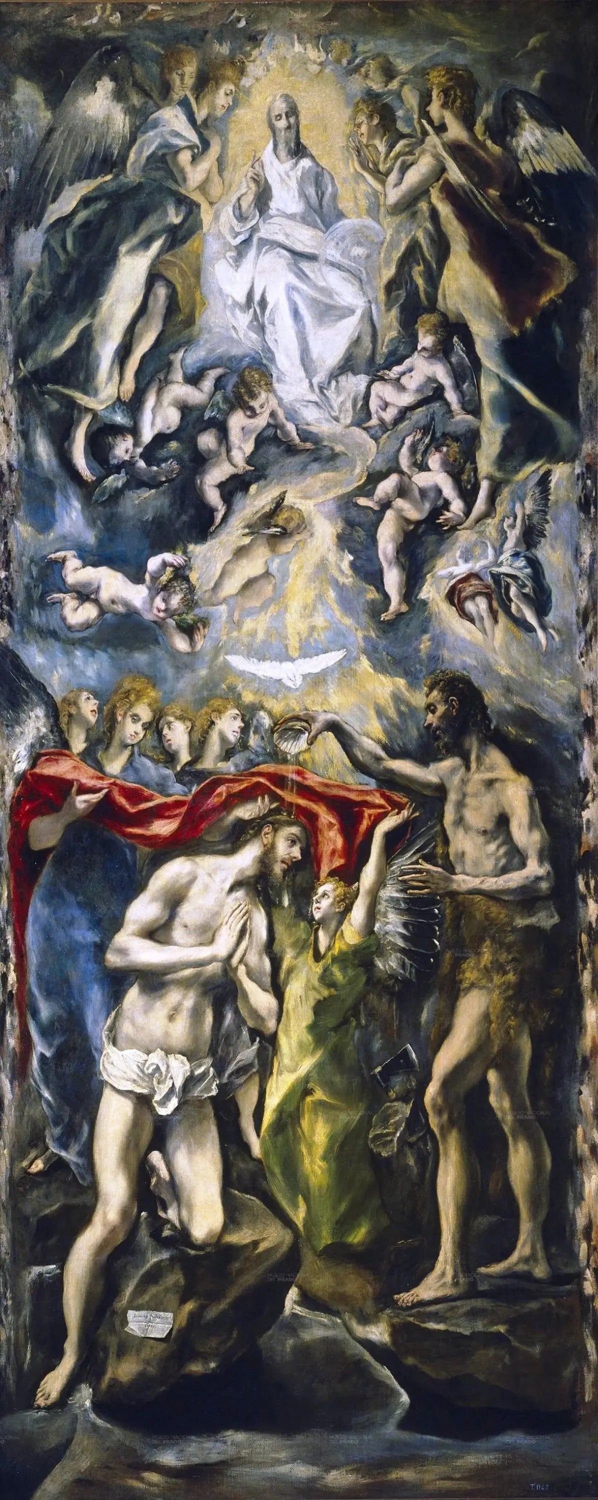 Le Baptême du Christ - El Greco - Alpha Reproduction