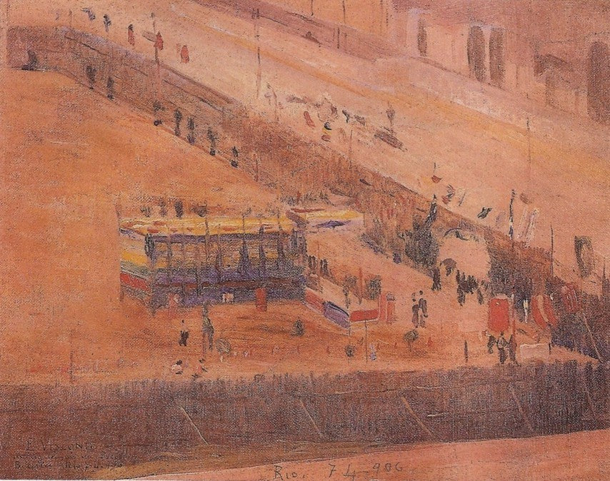 राष्ट्रीय ललित कला विद्यालय का उद्घाटन - एलिस्यू विस्कोन्टी