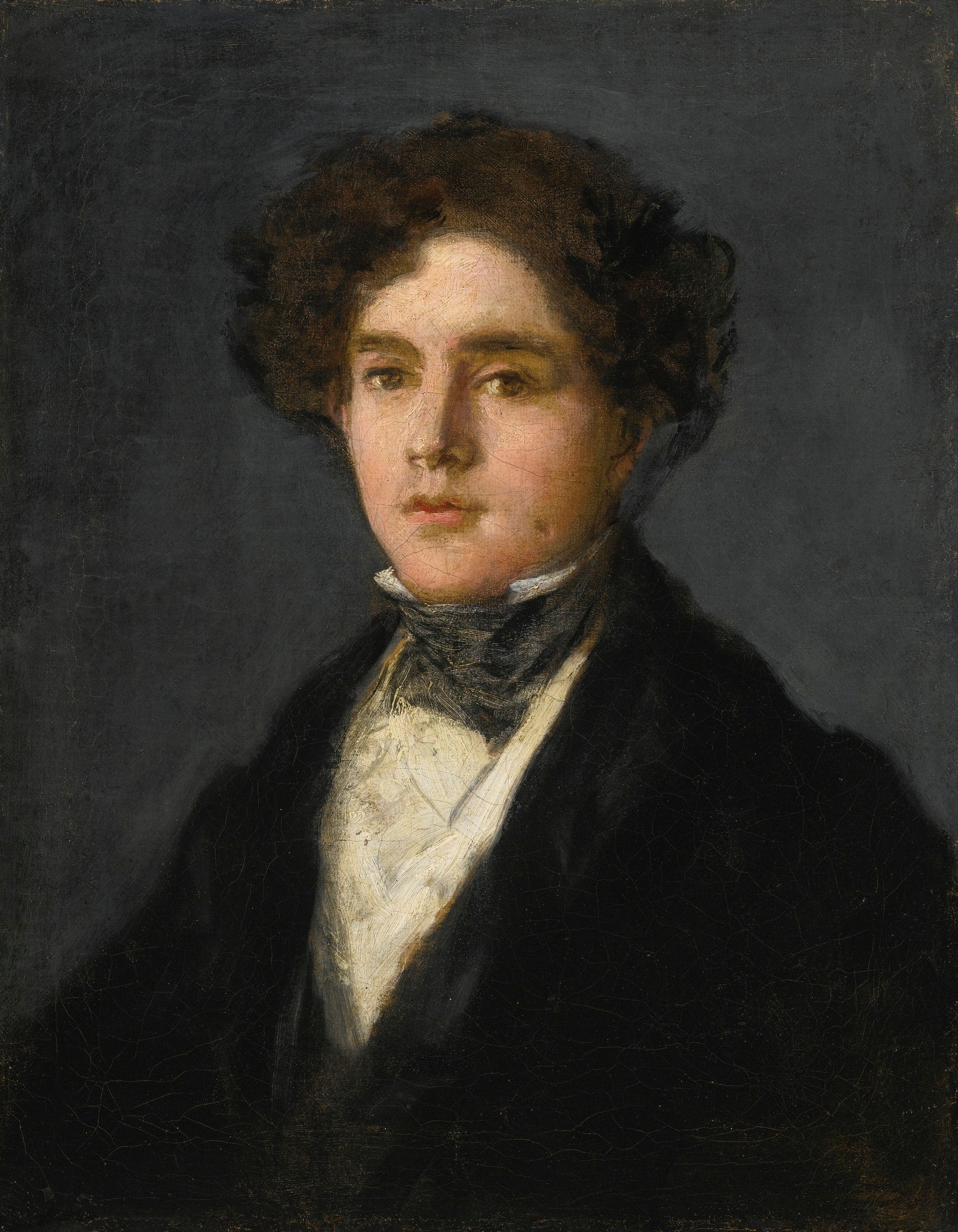 Reproduction du tableau « Portrait de Mariano Goya, petits-fils de l'artiste - Francisco de Goya » par Alpha Reproduction en peinture à l’huile
