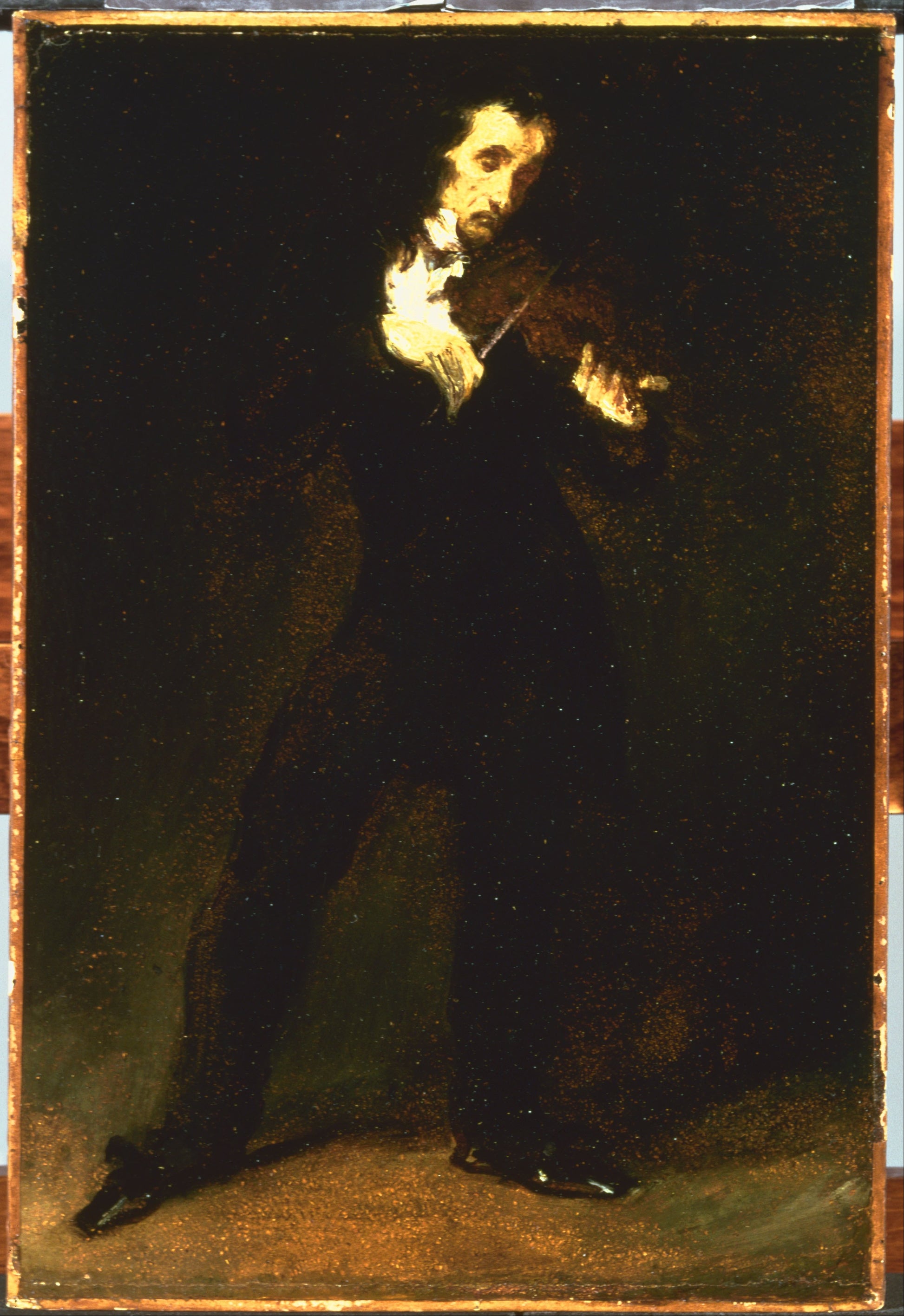 Reproduction du tableau « Paganini - Eugène Delacroix » par Alpha Reproduction en peinture à l’huile