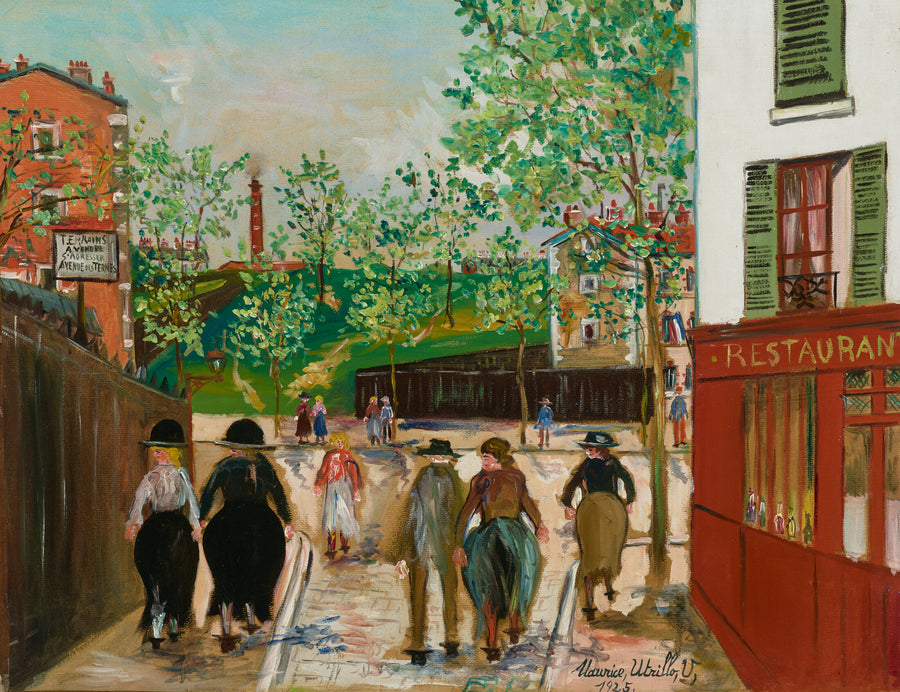 Fortifications au nord de Paris (1925) - Maurice Utrillo