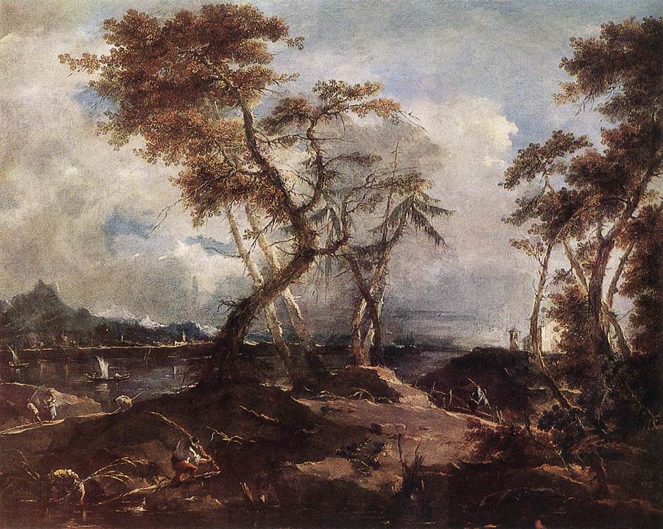 Paysage - Francesco Guardi - Alpha Reproduction