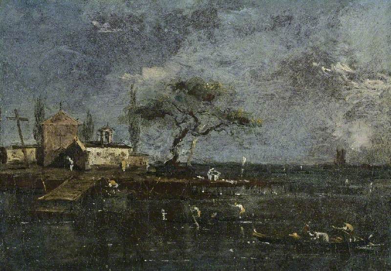 L’île d’Ancône Venise - Francesco Guardi - Alpha Reproduction