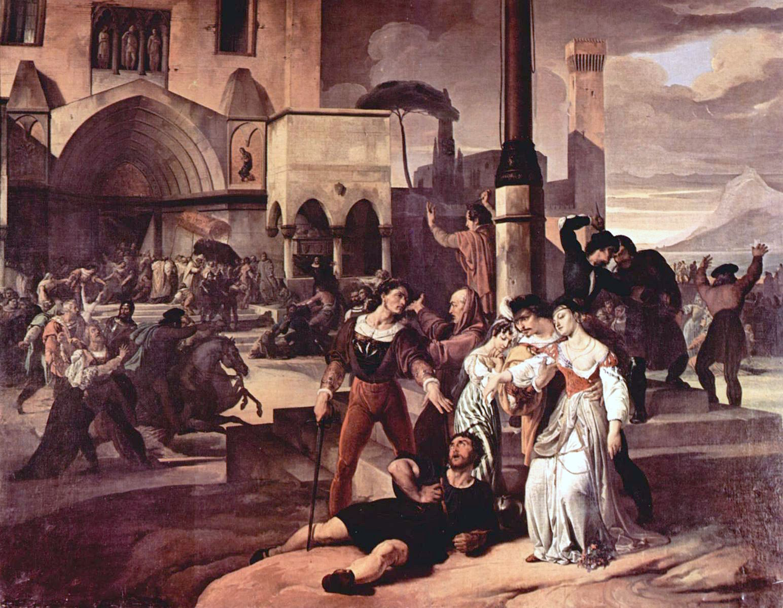 Les vêpres siciliennes - Francesco Hayez