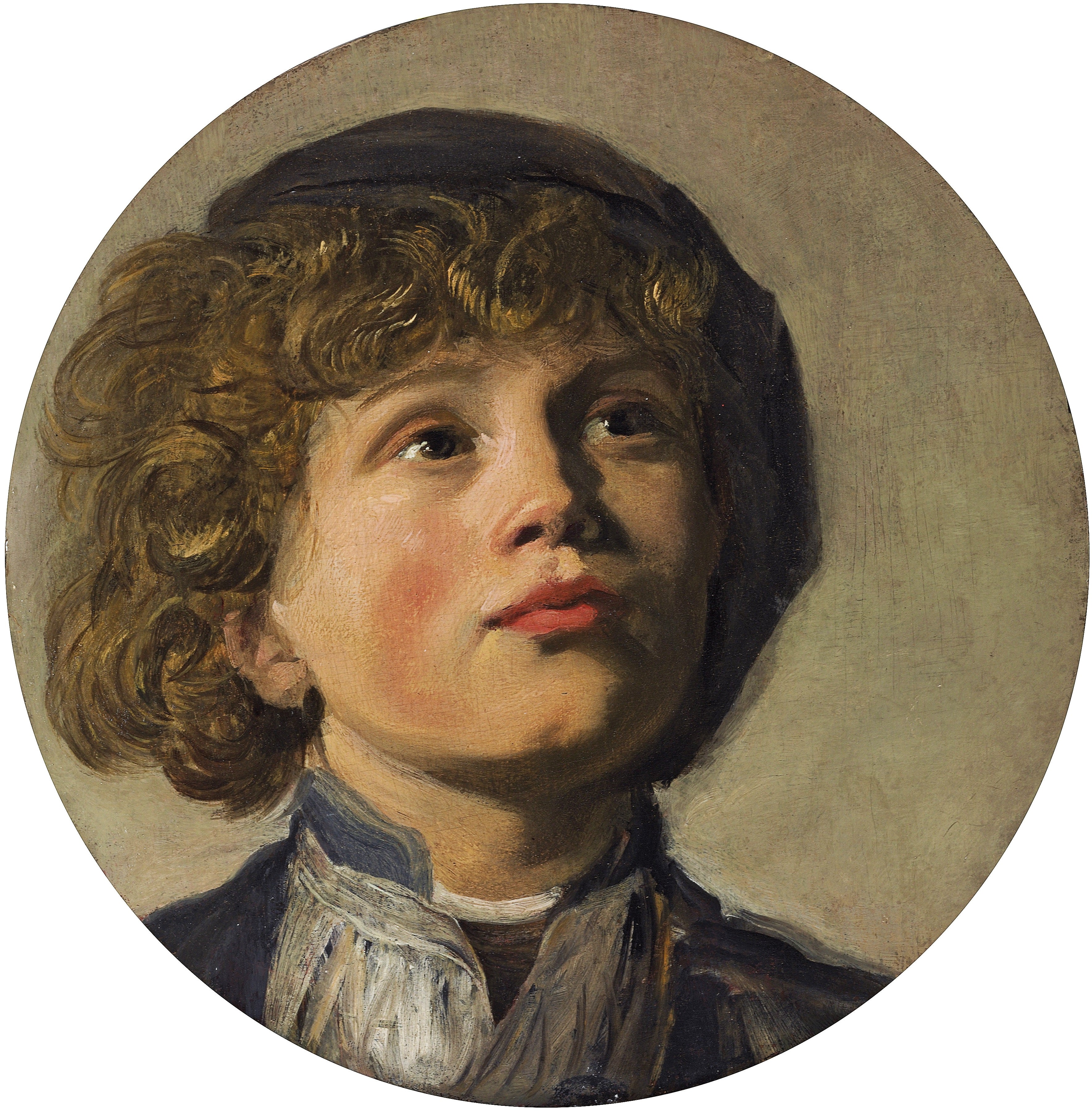 Tête d'un garçon portant un béret - Frans Hals