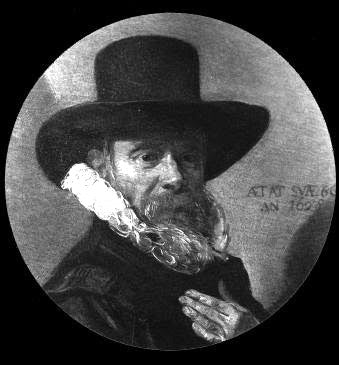 Portrait de (possible) Theodorus Schrevelius (1572-1653) - Frans Hals