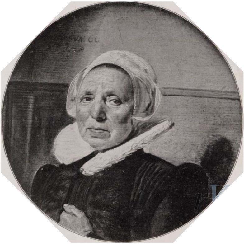 Portrait de (possible) Maria van Teylingen (1570-1652) - Frans Hals