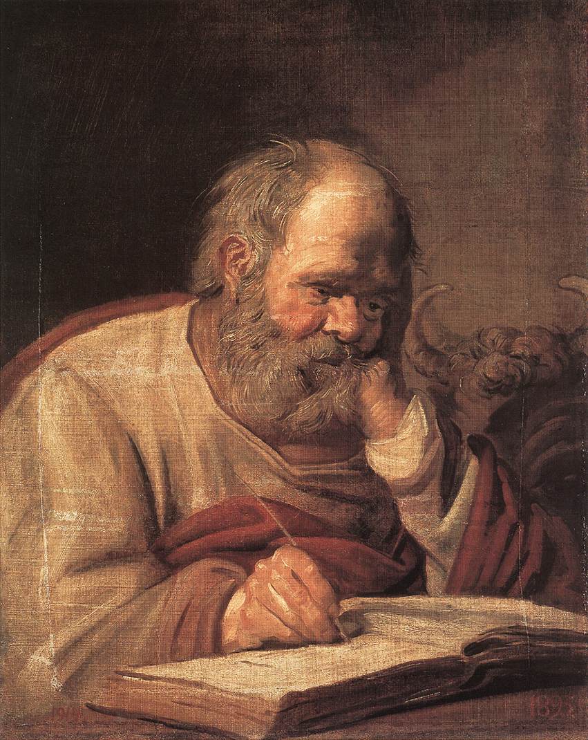Évangéliste Luc - Frans Hals