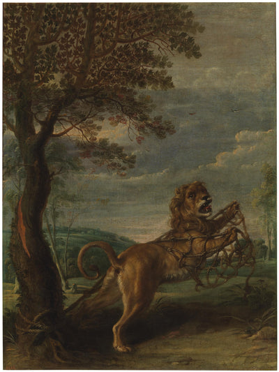 La fable d'Ésope : Le Lion et la Souris - Frans Snyders