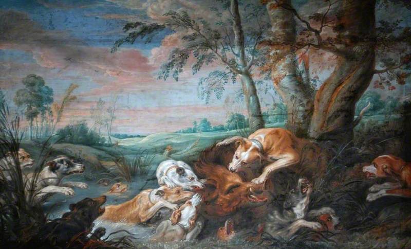 Une chasse au sanglier - Frans Snyders