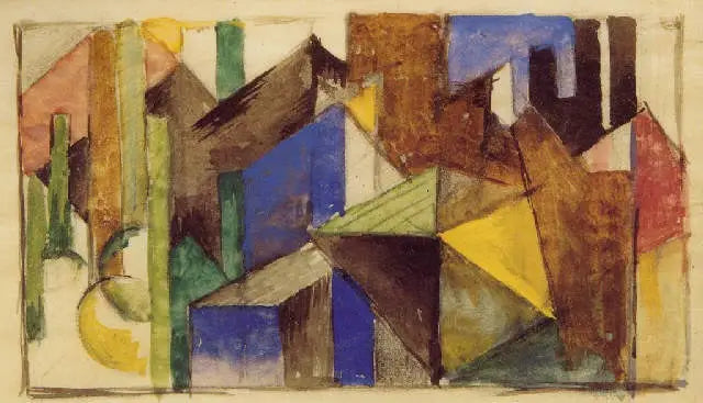 अमूर्त रचना - फ्रांज मार्क