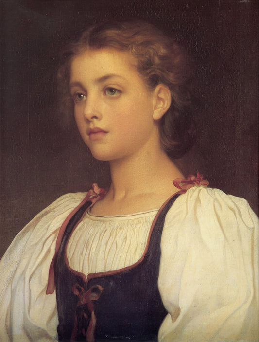 Biondina - Frederic Leighton - Reproductions de tableaux et peintures haut de gamme