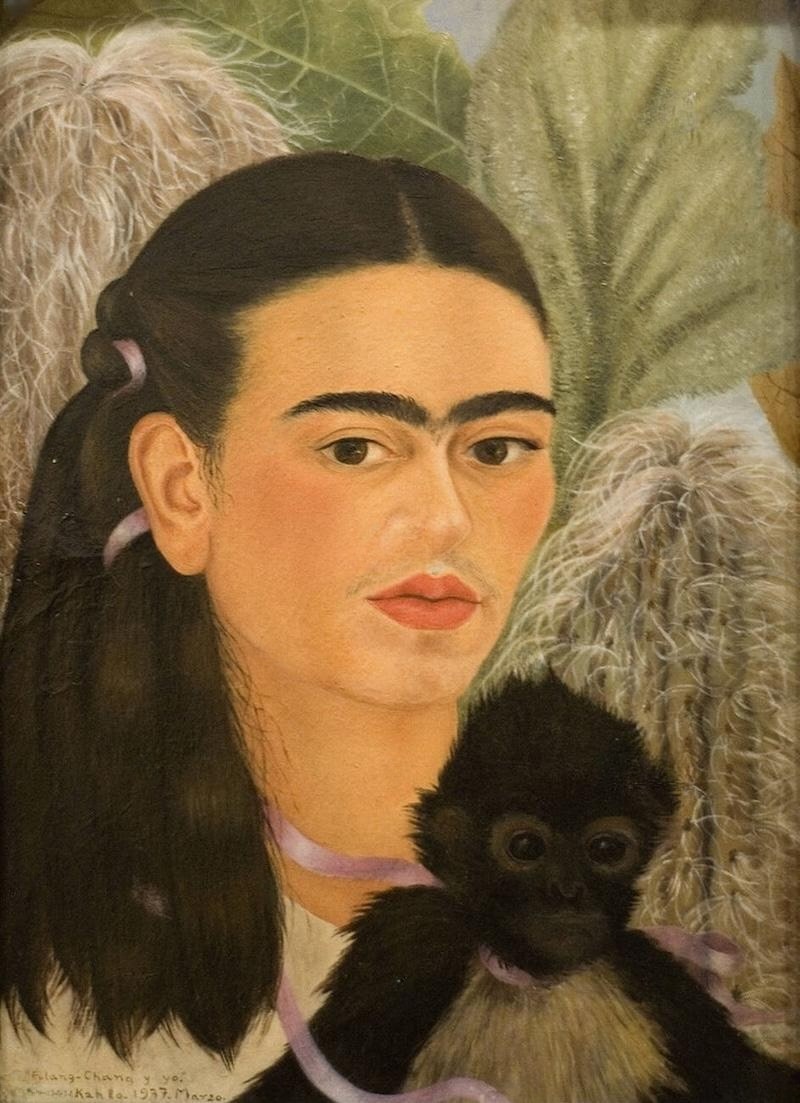 फुलांग-चांग और मैं – फ्रिडा काहलो (1937)