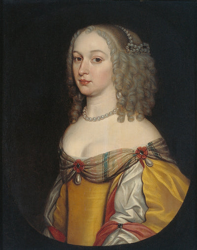 Portrait de femme peut-être Amalia Margaretha van Brederode (1626/27-1663/65) - Gerrit van Honthorst - Alpha