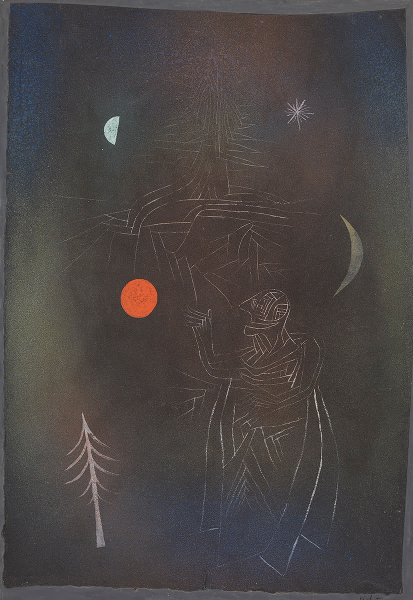 Scholar in dealing with celestial bodies — Paul Klee