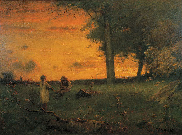 Coucher de soleil à Montclair - George Inness