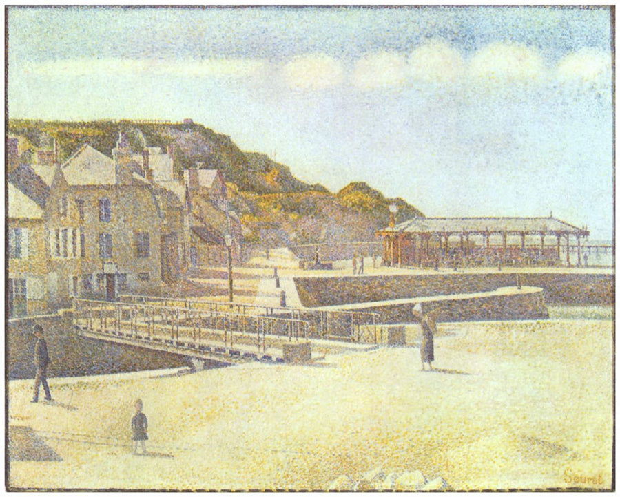 Port-en-Bessin, pont et quais - Georges Seurat