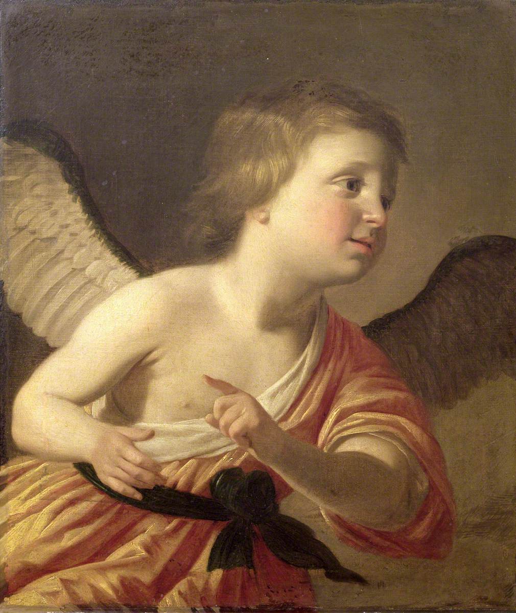 Édouard prince palatin (1624–1663) lorsqu’il était enfant en ange - Gerrit van Honthorst - Alpha Reproduction