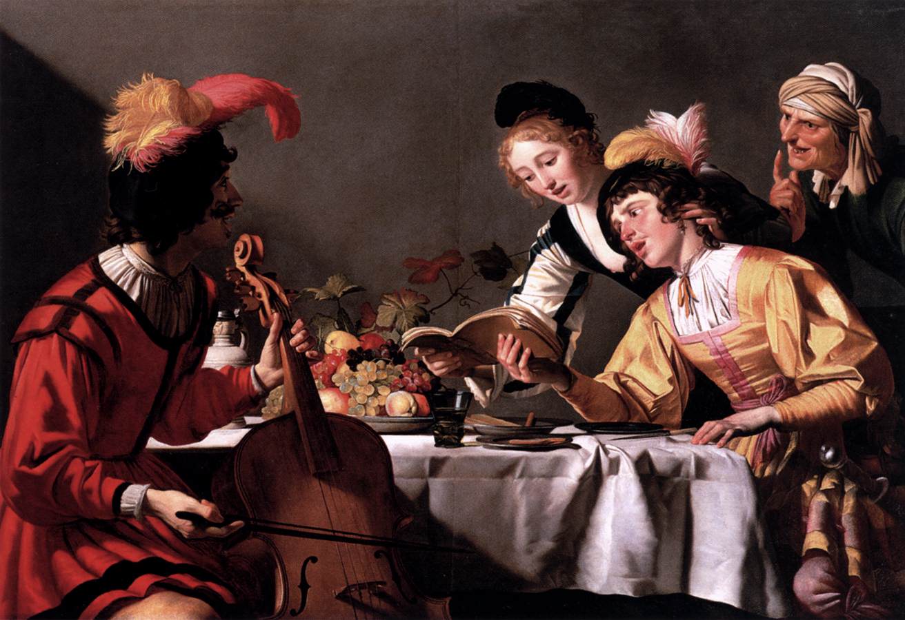 Concert - Gerrit van Honthorst - Alpha Reproduction