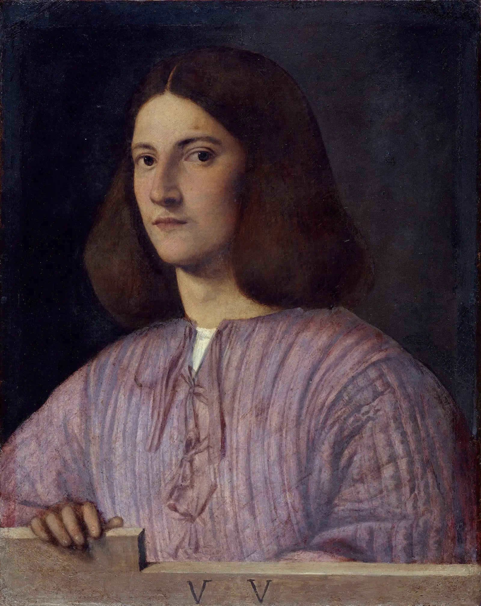 Portrait d’un jeune homme - Titian - Alpha Reproduction